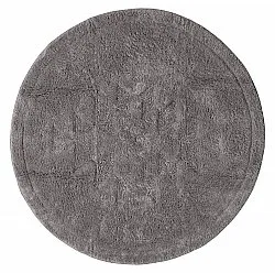 Kerek fürdőszobaszőnyeg - Gertie (sötét szürke)