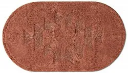 Ovális fürdőszobaszőnyeg - Gertie (terrakotta)