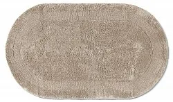 Ovális fürdőszobaszőnyeg - Nila (bézs)