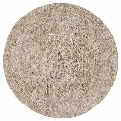 Kerek fürdőszobaszőnyeg - Nila (bézs)