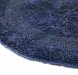 Kerek fürdőszobaszőnyeg - Nila (kék)