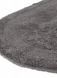 Ovális fürdőszobaszőnyeg - Nila (sötét szürke)