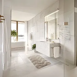 Fürdőszobaszőnyeg - Tressa (bézs)