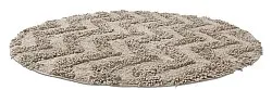 Kerek fürdőszobaszőnyeg - Tressa (bézs)