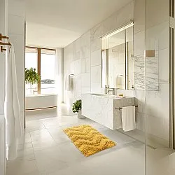 Fürdőszobaszőnyeg - Tressa (sárga)