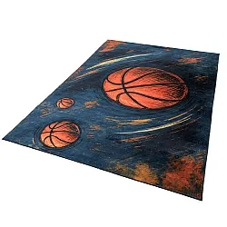 Gyerekszőnyeg - Basketball (kék)