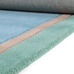 Gyerekszőnyeg - Giraffe Hand Tufted Wool Premium (világoskék/multi)