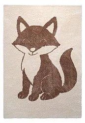 Gyerekszőnyeg - Soft Fox (krém/barna)