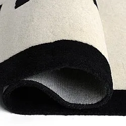 Gyerekszőnyeg - Zebra Hand Tufted Wool Premium (bézs/fekete)
