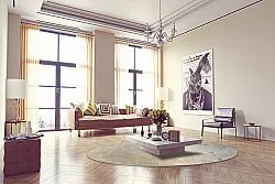 Kerek szőnyeg - Toledo (bezs)