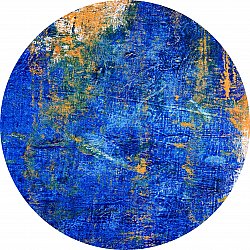 Kerek szőnyeg - Taravilla (kék)