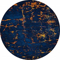 Kerek szőnyeg - Peralta (kék)