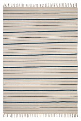 Pamut szőnyeg - Boda (fehér/kék)