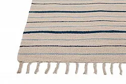 Pamut szőnyeg - Boda (fehér/kék)