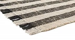 Pamutszőnyeg - Hedda (fekete)