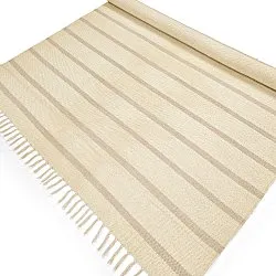 Pamutszőnyeg - Helle (törtfehér/szürke)