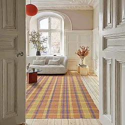 Pamutszőnyeg - Husvik (korall/többszínű)