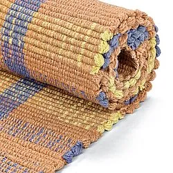 Pamutszőnyeg - Husvik (korall/többszínű)