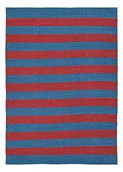 Pamutszőnyeg - Nilo (piros/kék)