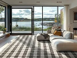 Pamutszőnyeg - Noomi (fekete)