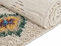 Shaggy szőnyeg - Siddel Natural Cotton Shaggy (bézs/multi)