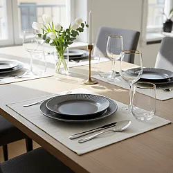 Asztali alátét – 2 darabos csomag Niva (krém)