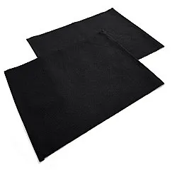 Asztali alátét – 2 darabos csomag Niva (fekete)