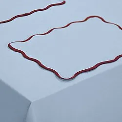 Asztali alátét – 2 darabos csomag Yrsa (kék)