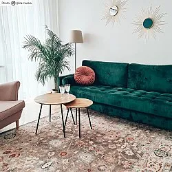 Wilton szőnyeg - Bouhjar (szürke/többszínű)