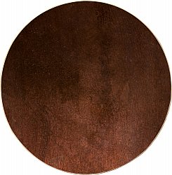 Kerek szőnyeg - Bovera (barna/piros)