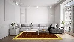 Kerek szőnyeg - Eliz (barna)