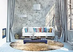 Kerek szőnyeg - Florent (barna)