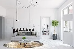 Kerek szőnyeg - Florent (barna)