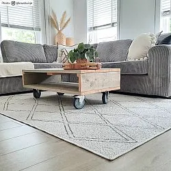 Beltéri és kültéri szőnyeg - Brussels Diamond (fehér)