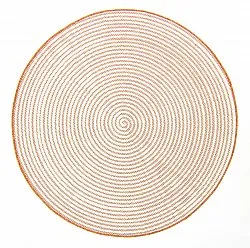 Kerek szőnyeg - Ferragudo (narancssárga)