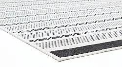 Beltéri és kültéri szőnyeg - Geiranger (fekete)