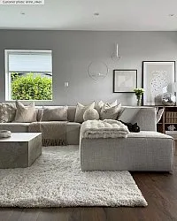 Shaggy szőnyeg - Cannes (fehér)