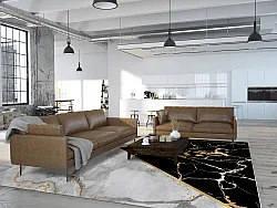 Wilton szőnyeg - Cassa (szürke/fekete/arany)