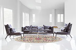 Kerek szőnyeg - Castro (többszínű)