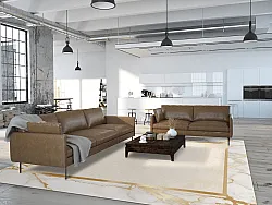 Wilton szőnyeg - Cerasia (bezs/fehér/arany)