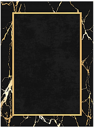 Wilton szőnyeg - Cerasia (fekete/arany)