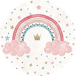 Kerek szőnyeg - Rainbow (többszínű)