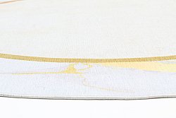 Kerek szőnyeg - Cerasia (bezs/fehér/arany)