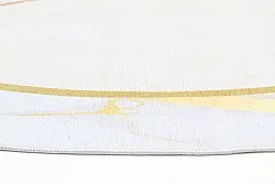 Kerek szőnyeg - Cerasia (bezs/fehér/arany)