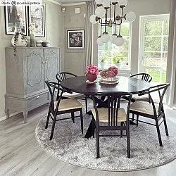 Kerek szőnyegek - Cosy (ezüst)