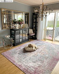 Wilton szőnyeg - Badem (rózsaszín/többszínű)