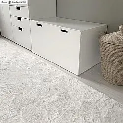 Shaggy szőnyeg - Aranga Super Soft Fur (fehér)