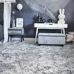 Kerek szőnyegek - Cosy (ezüst)