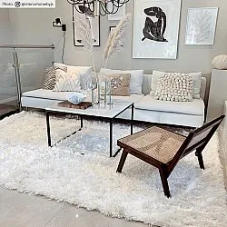 Kerek szőnyegek - Janjira (fehér)