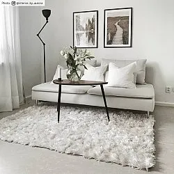 Shaggy szőnyeg - Janjira (fehér)